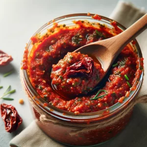 Pesto de Tomate (200g) – Sítio Santa Bárbara